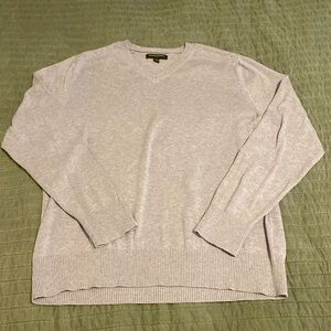 Banana Republic V-neck Sweater (light purple/lavender)